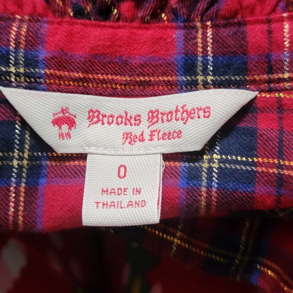 Brooks Brothers Red Fleece Women's Long Sleeve Shirt - Picture 8 of 10